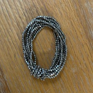 3/$10   Silver Stretch Bracelet